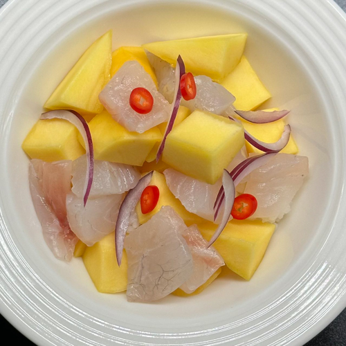 Ceviche de thon ou dorade